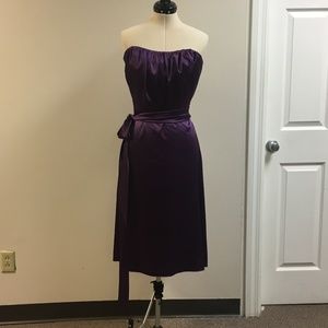 Violet Strapless Cocktail Dress